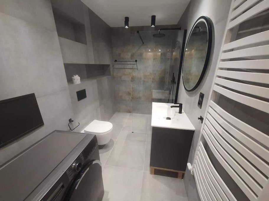 Mieszkanie W Nowoczesnym Halo Apartament W Centrum Wrocław Eksteriør billede